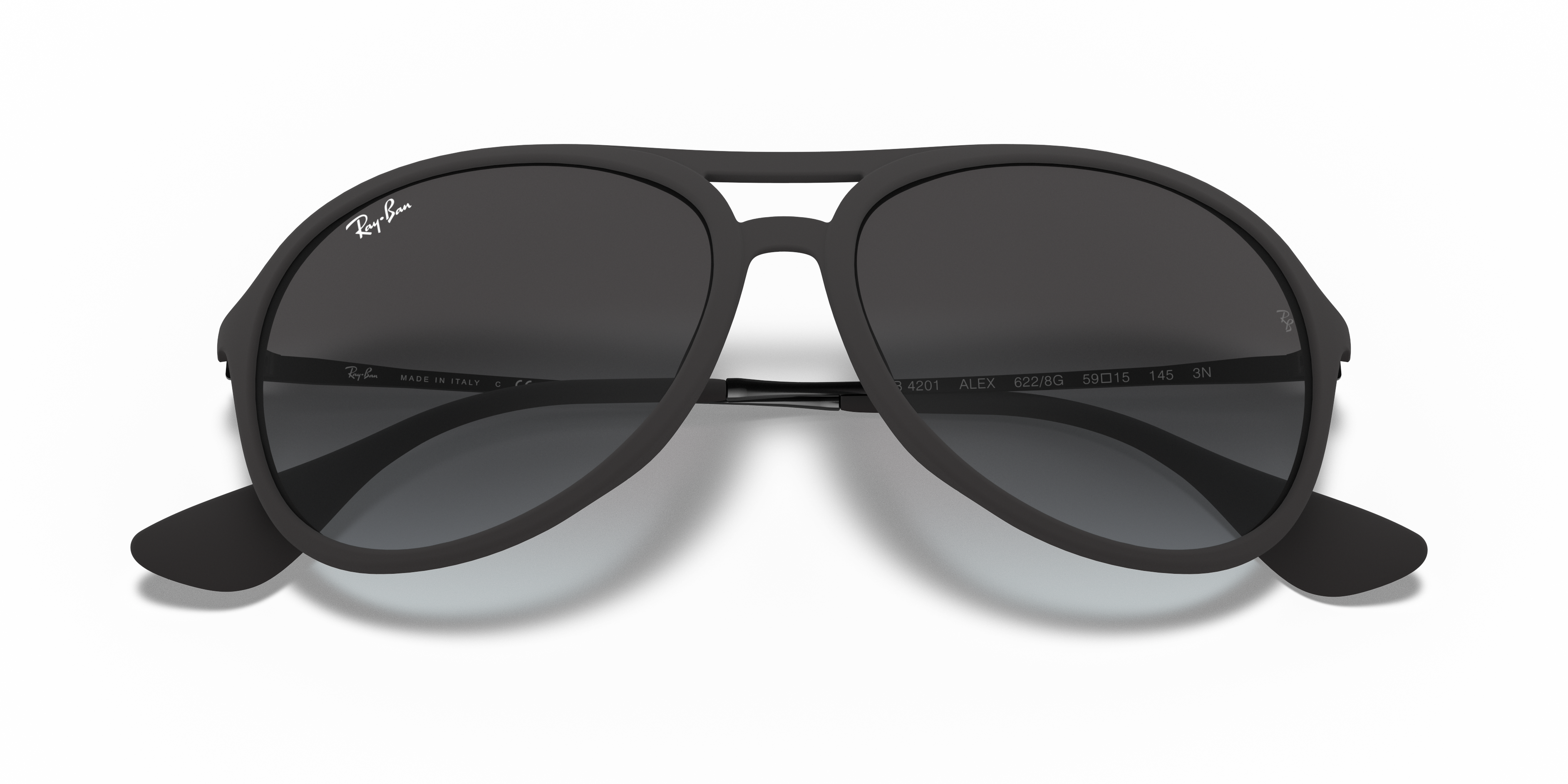 ray ban alex black