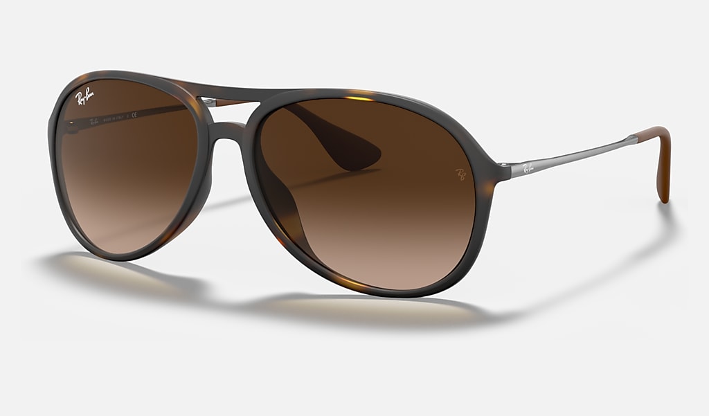 Alex Sunglasses in Tortoise and Brown | Ray-Ban®