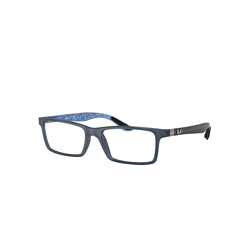 Ray-Ban Rb8901 Optics Eyeglasses Black Frame Clear Lenses Polarized 55-17
