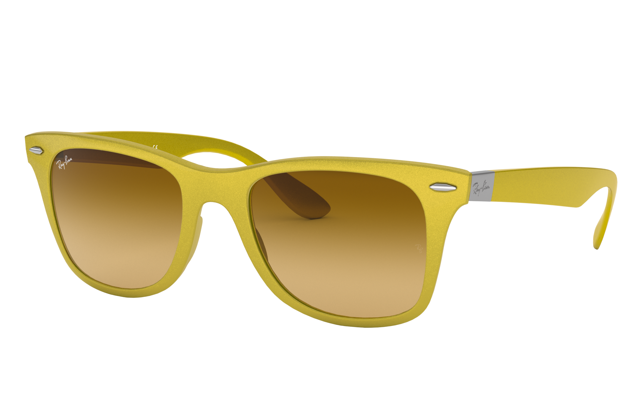 Wayfarer Liteforce Sunglasses in Yellow and Yellow/Brown | Ray-Ban®