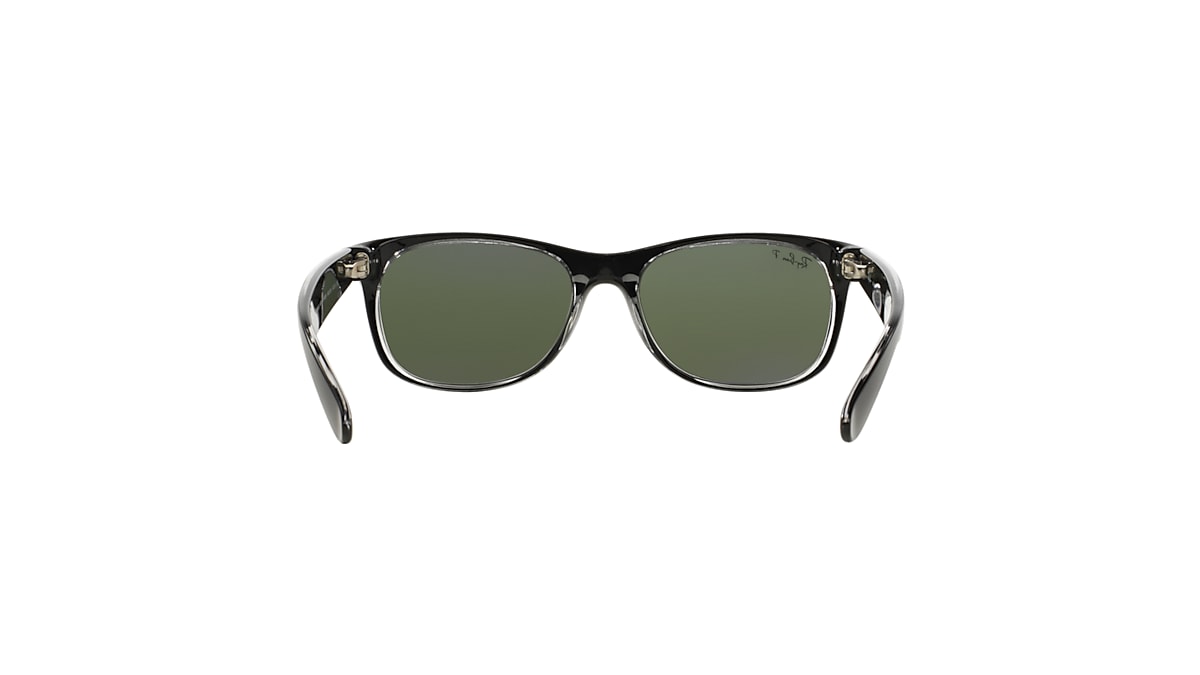 NEW WAYFARER CLASSIC Sunglasses in Black On Transparent and NEW WAYFARER CLASSIC Sunglasses in Black On Transparent and