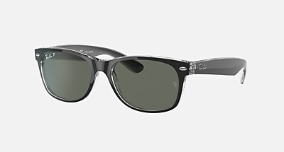 NEW WAYFARER CLASSIC Sunglasses in Black and Blue - RB2132F | Ray-Ban® 