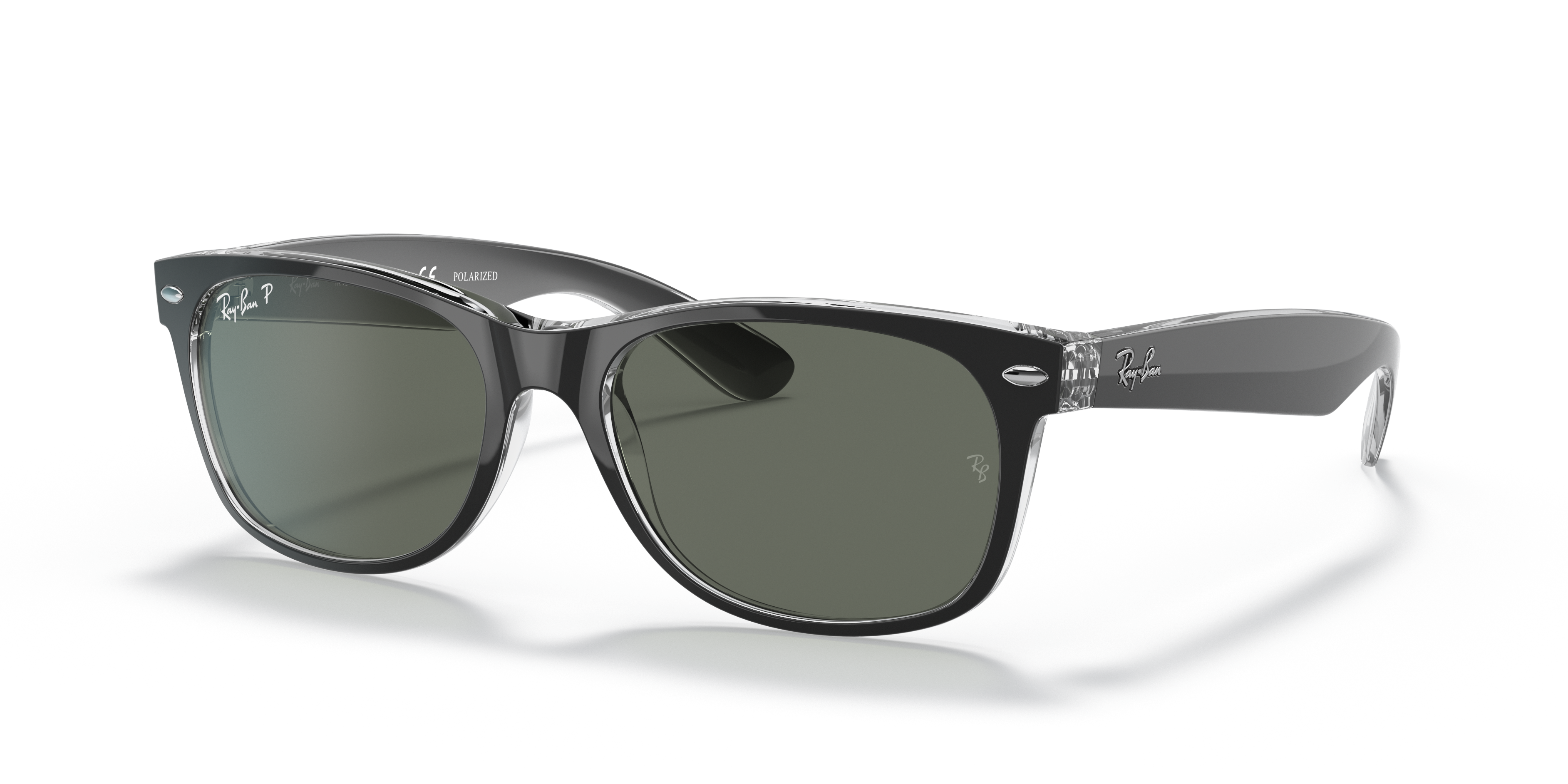NEW WAYFARER CLASSIC Sunglasses in Tortoise and Green - RB2132