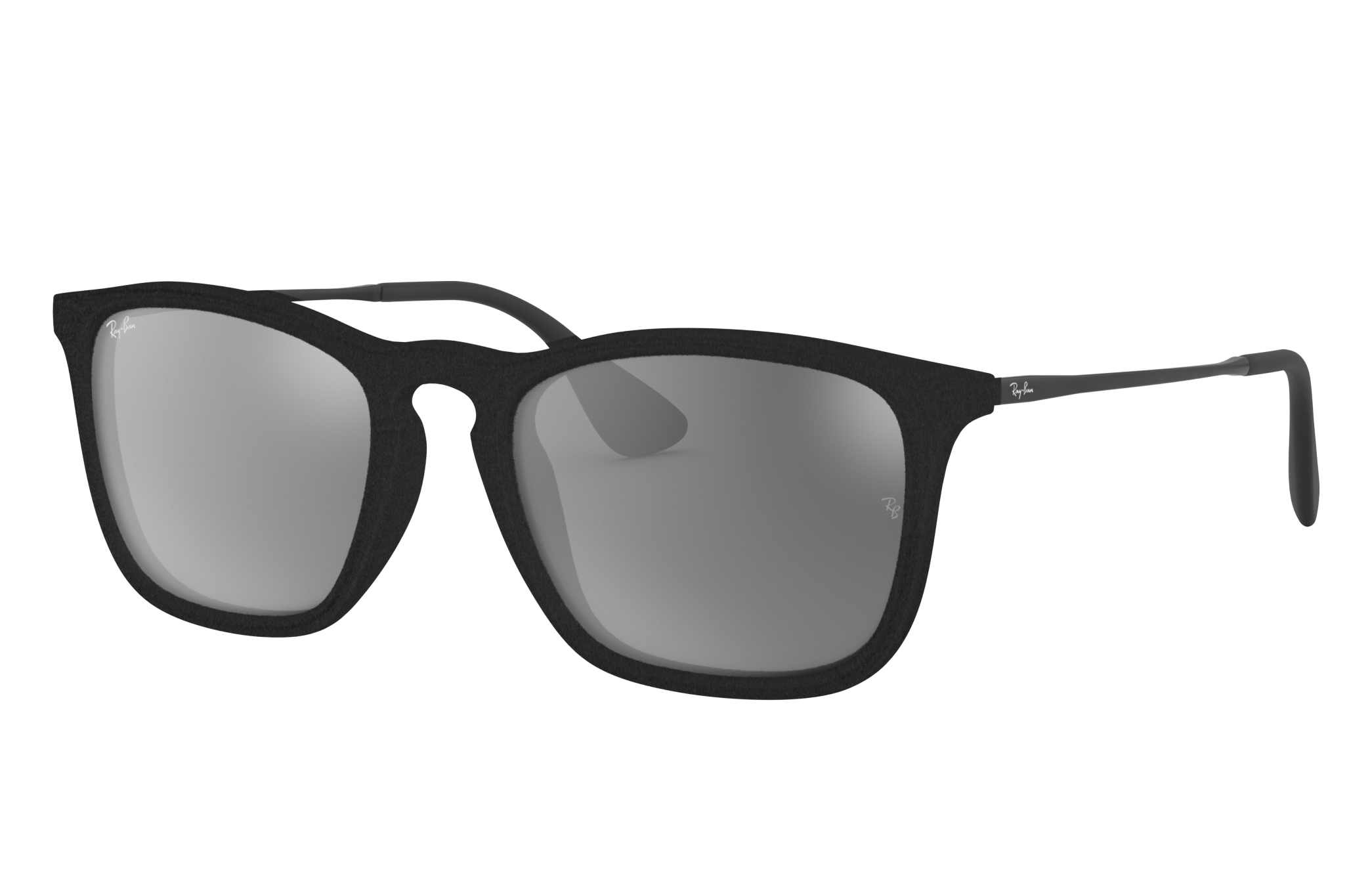 Black Velvet Sunglasses in Grey and Chris Velvet | Ray-Ban®