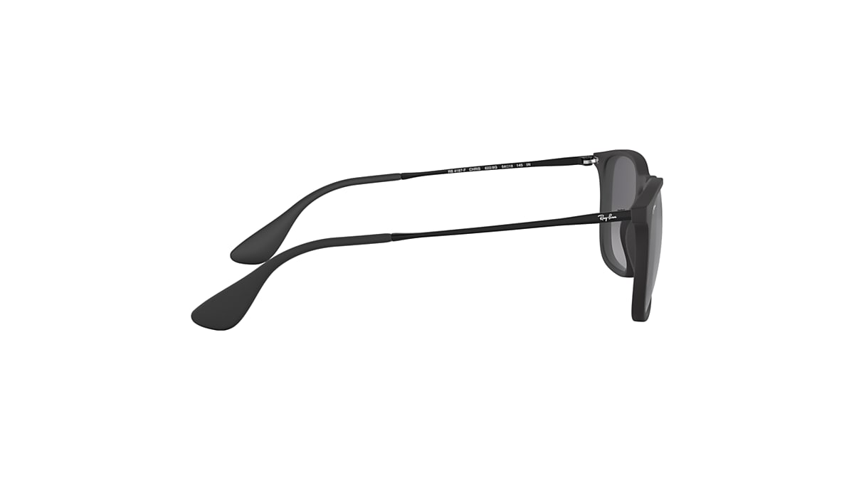 CHRIS Sunglasses in Black and Grey - RB4187F | Ray-Ban® US