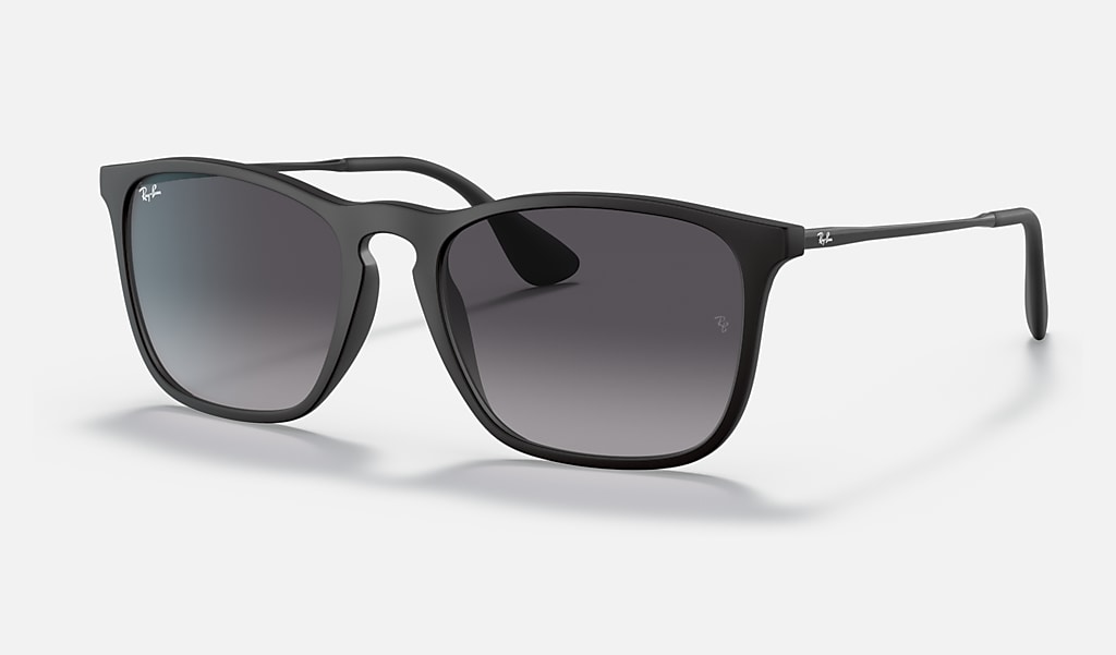 agenda Be Predict Chris Sunglasses in Black and Grey | Ray-Ban®