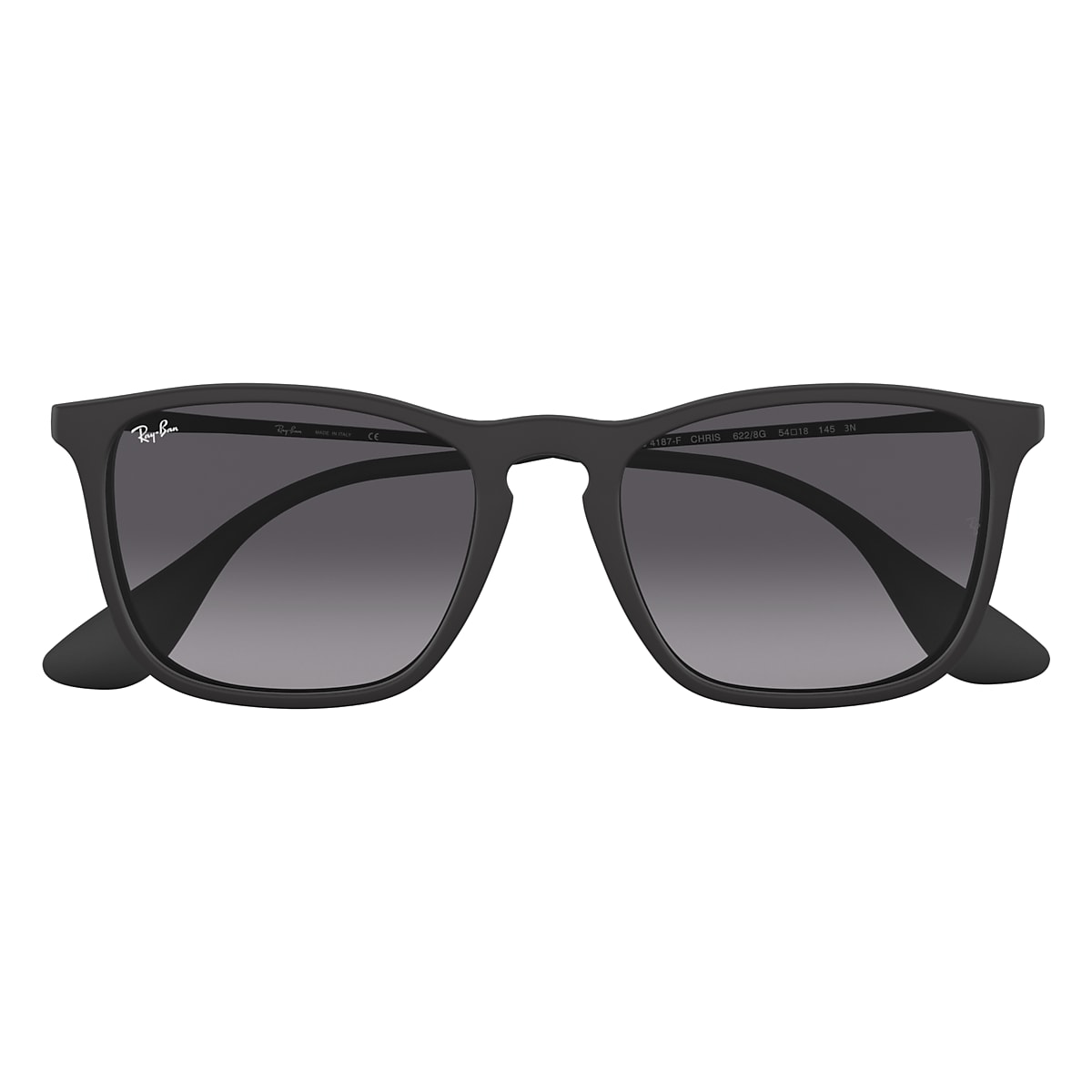 CHRIS Sunglasses in Black and Grey - RB4187F | Ray-Ban® US