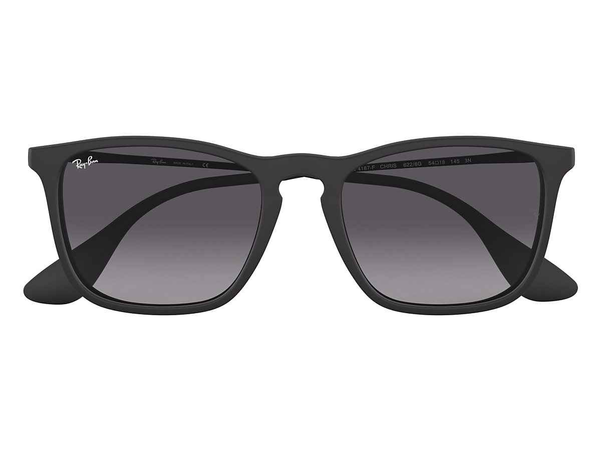 CHRIS Sunglasses in Black and Grey - RB4187F | Ray-Ban® CA