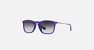 CHRIS Sunglasses in Havana and Dark Violet - RB4187F | Ray-Ban®