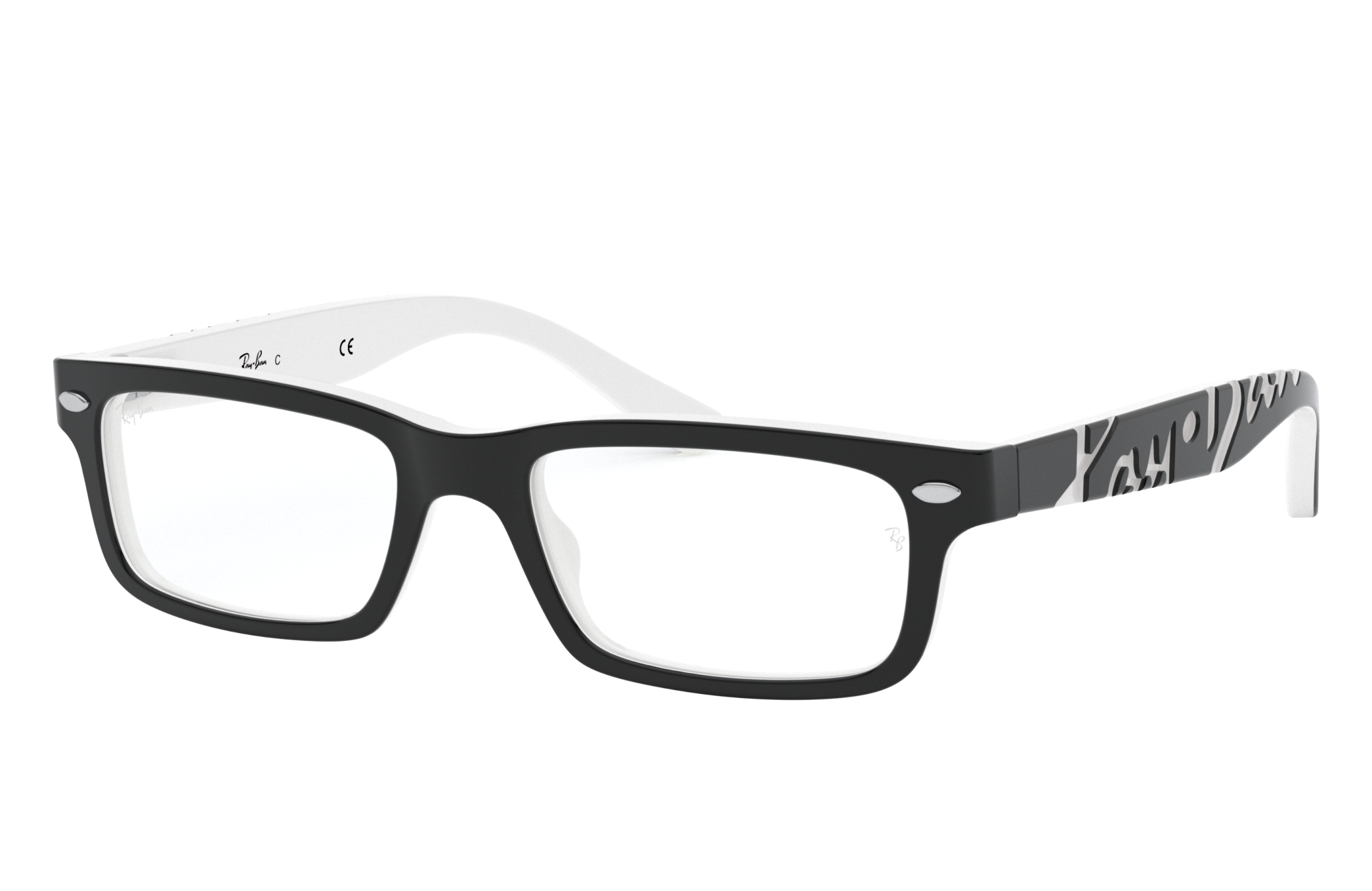 Ray-Ban 雷朋眼鏡RY1535 黑色- 醋酸纖維 