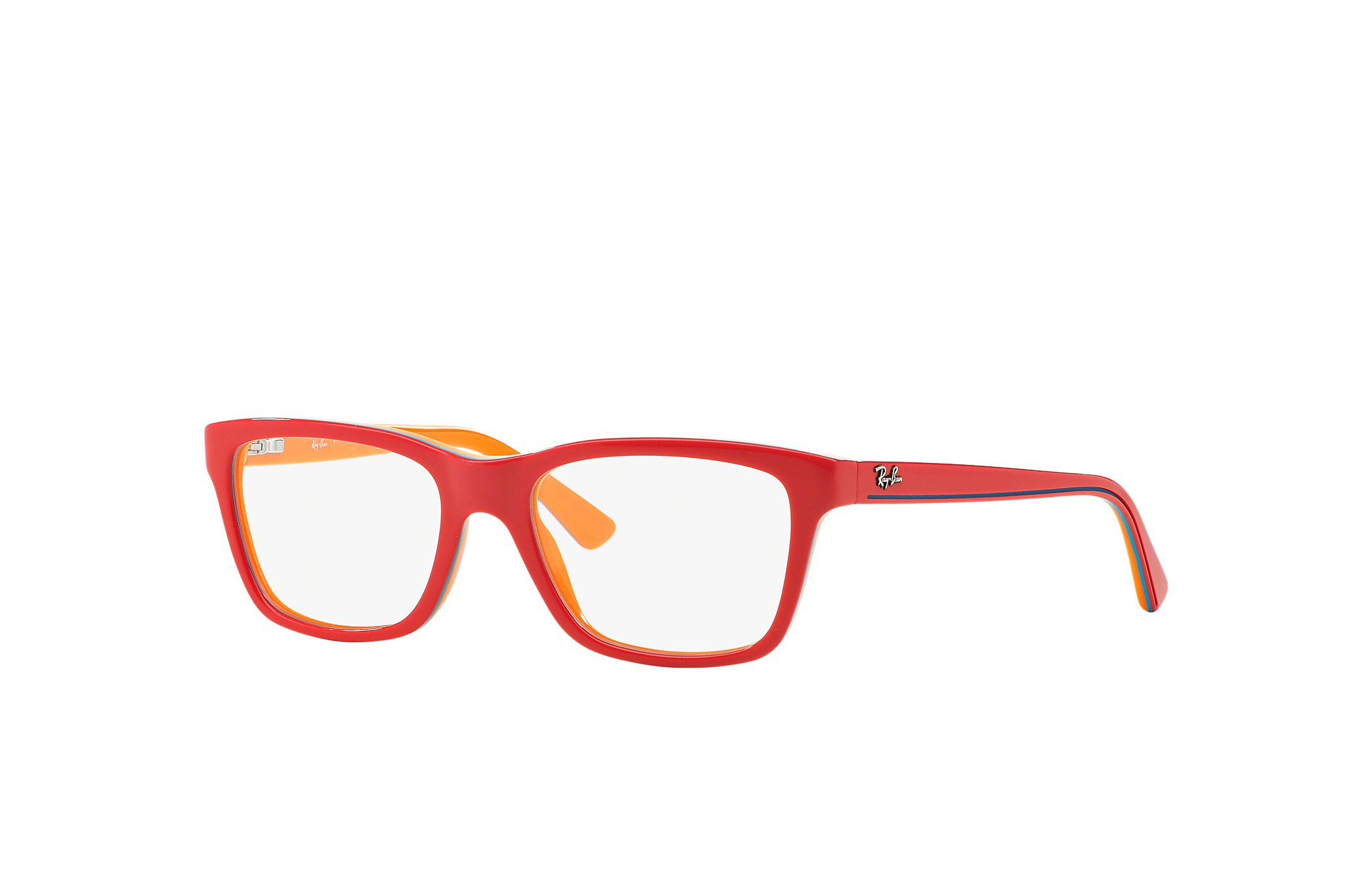knuffel Bloedbad Scheiding Rb1536 Optics Kids Eyeglasses with Top Coral On Orange Frame | Ray-Ban®