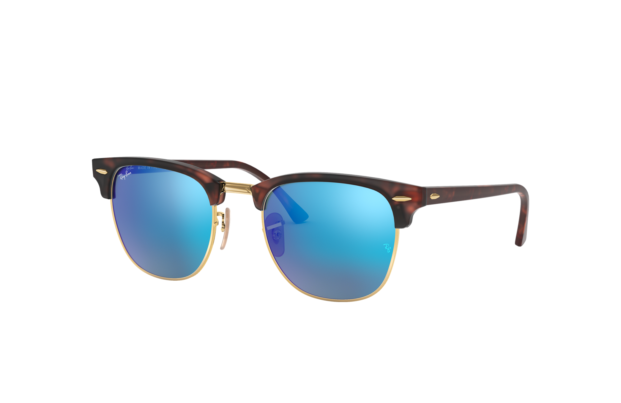 ray ban clubmaster mirrored