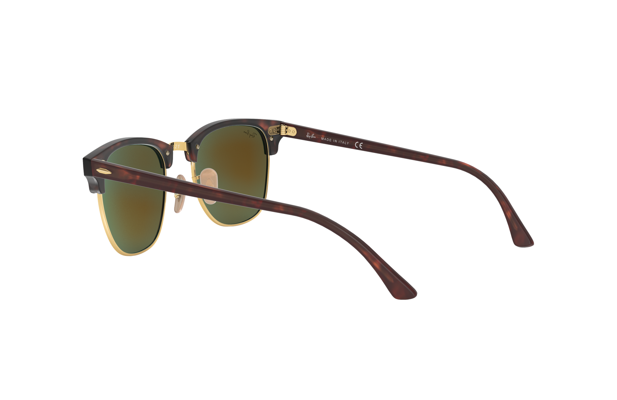 Ray-Ban RB3016 Clubmaster Unisex Sunglasses with Tortoise Frame and  Polarized Green Classic Lenses for sale online | eBay