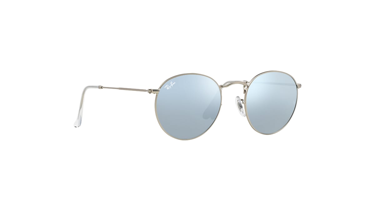 humedad Aparador Indica ROUND FLASH LENSES Sunglasses in Silver and Silver - RB3447 | Ray-Ban® US