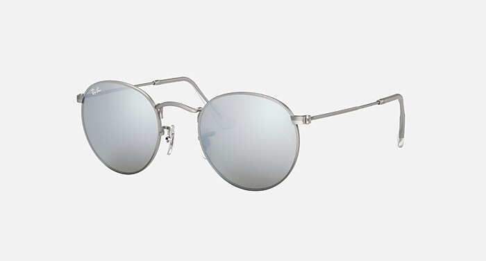 ROUND METAL Sunglasses in Gold and Green - RB3447 | Ray-Ban®