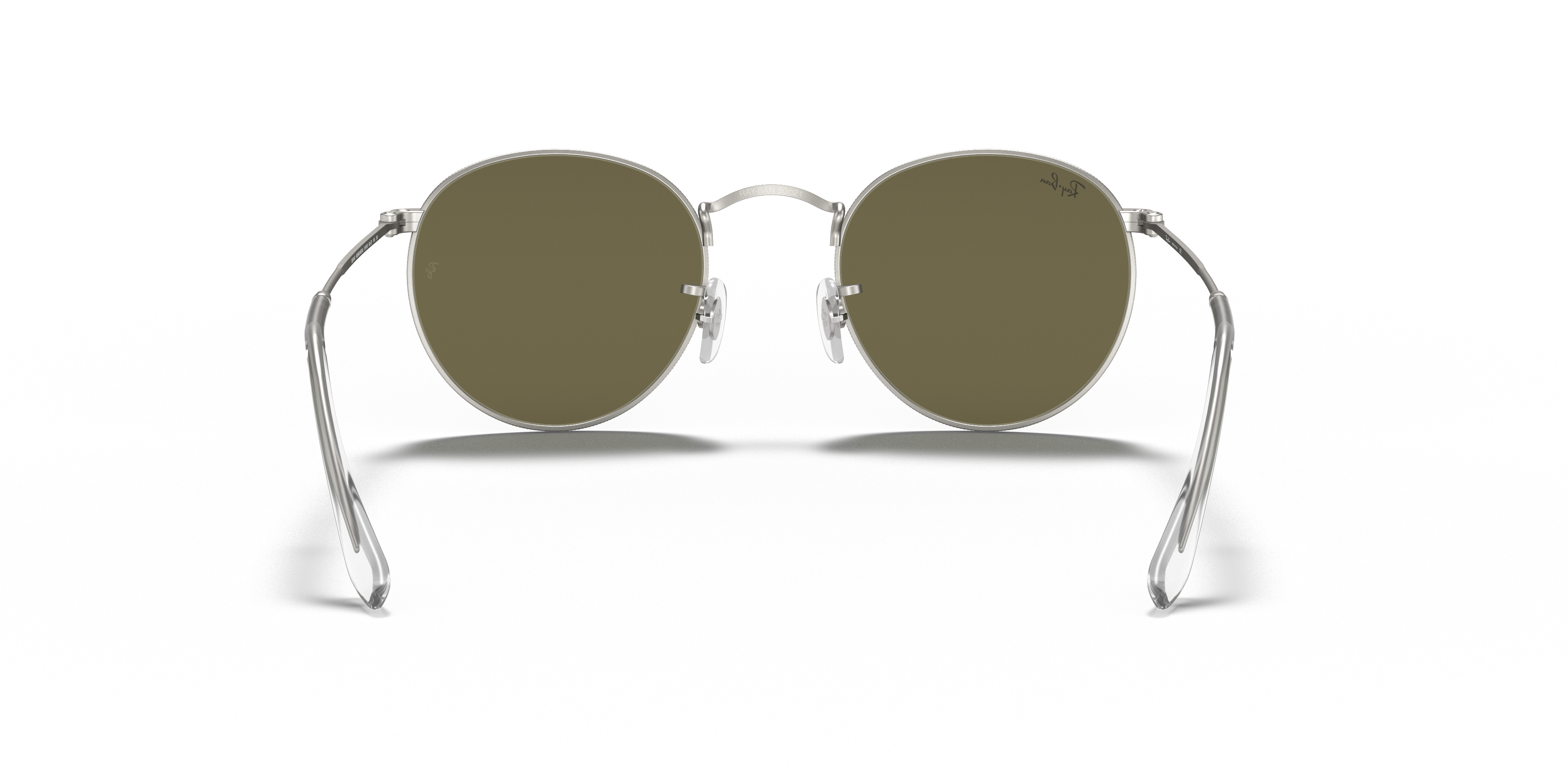 ray ban round silver frame
