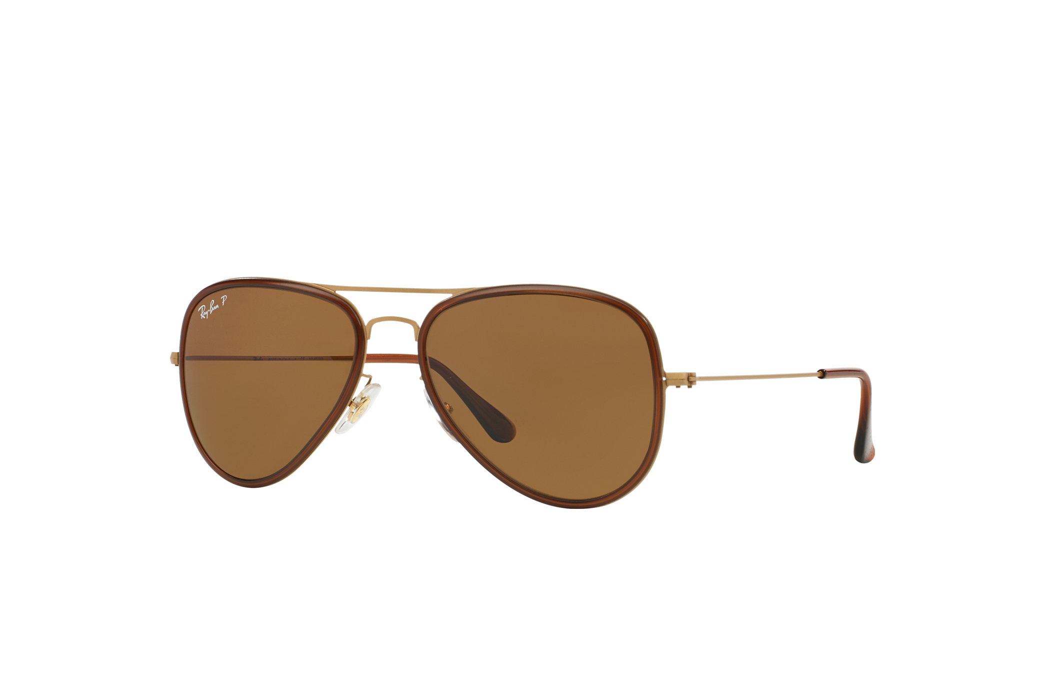 ray ban aviator flat metal