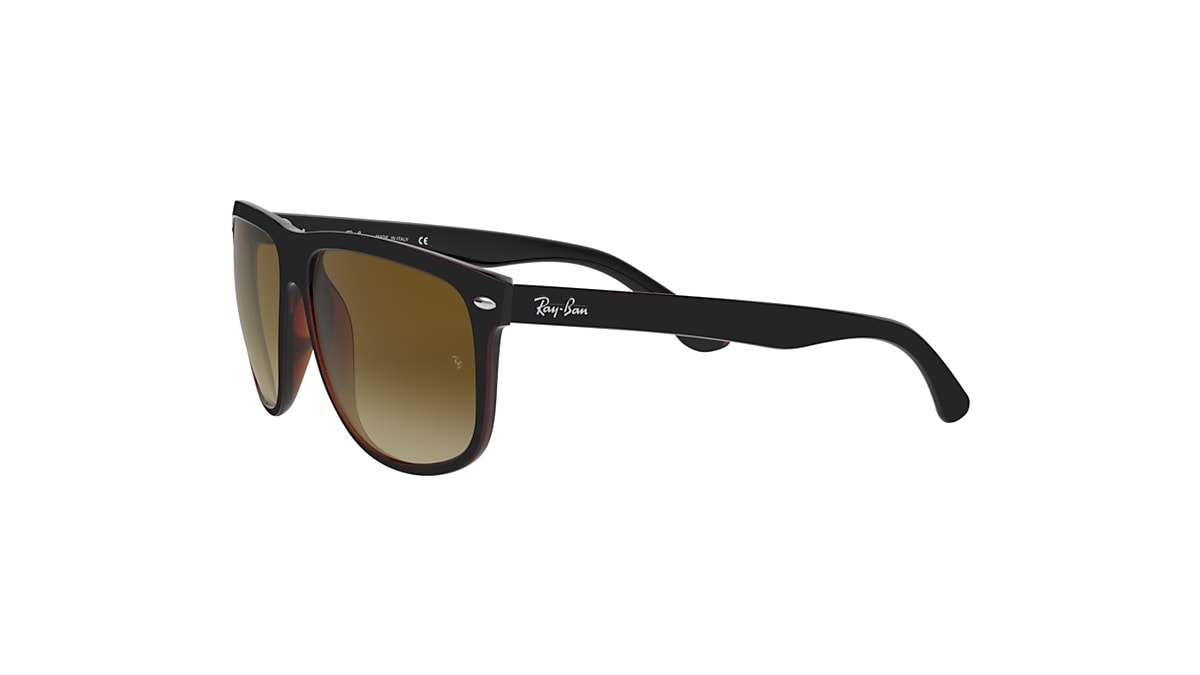 RB4147 On Ray-Ban® and - BOYFRIEND in Black US Brown Brown | Sunglasses