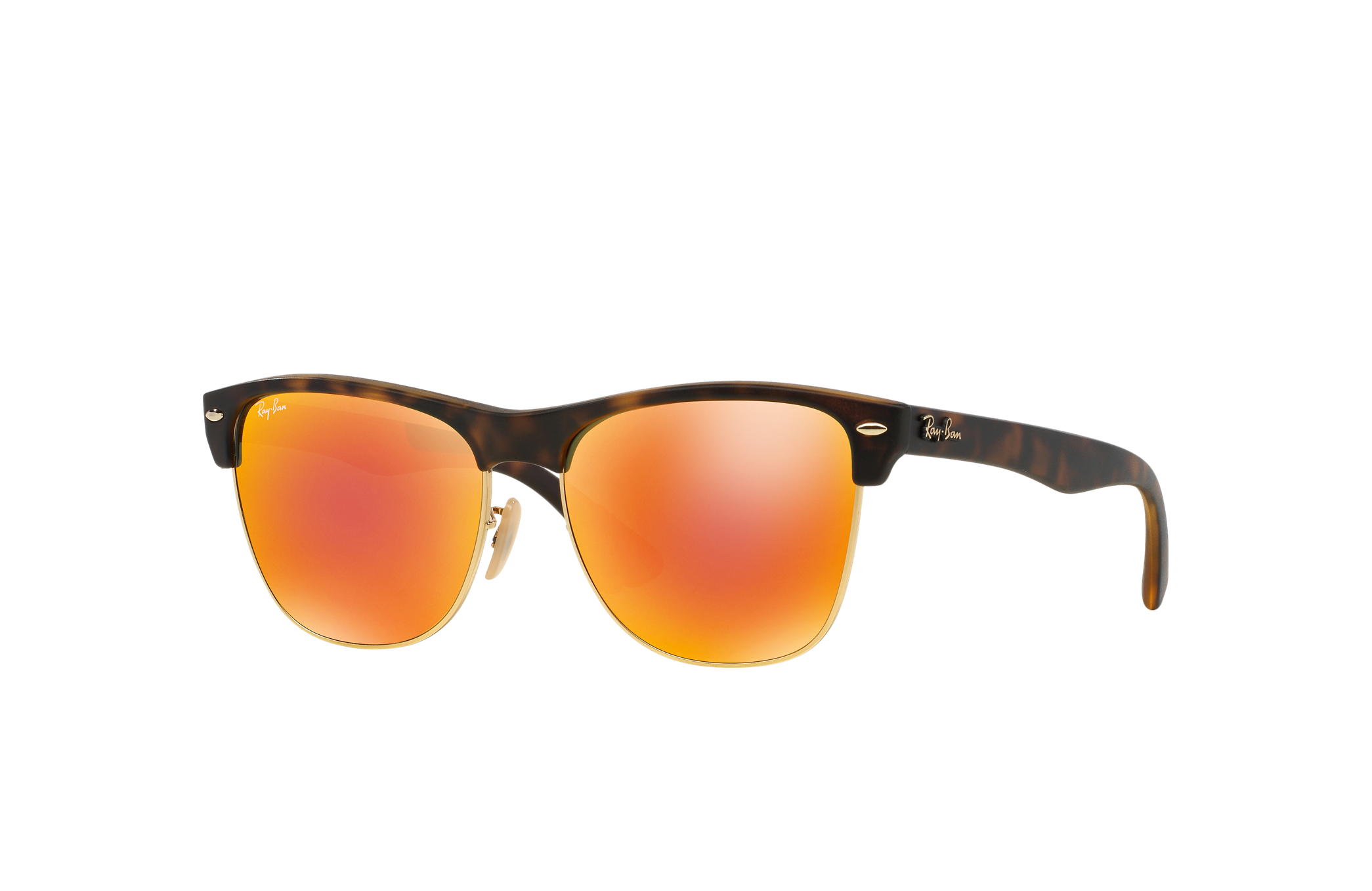 ray ban oversized clubmaster tortoise