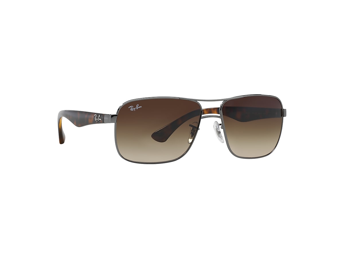 Rb3516 Sunglasses in Gunmetal and Brown | Ray-Ban®
