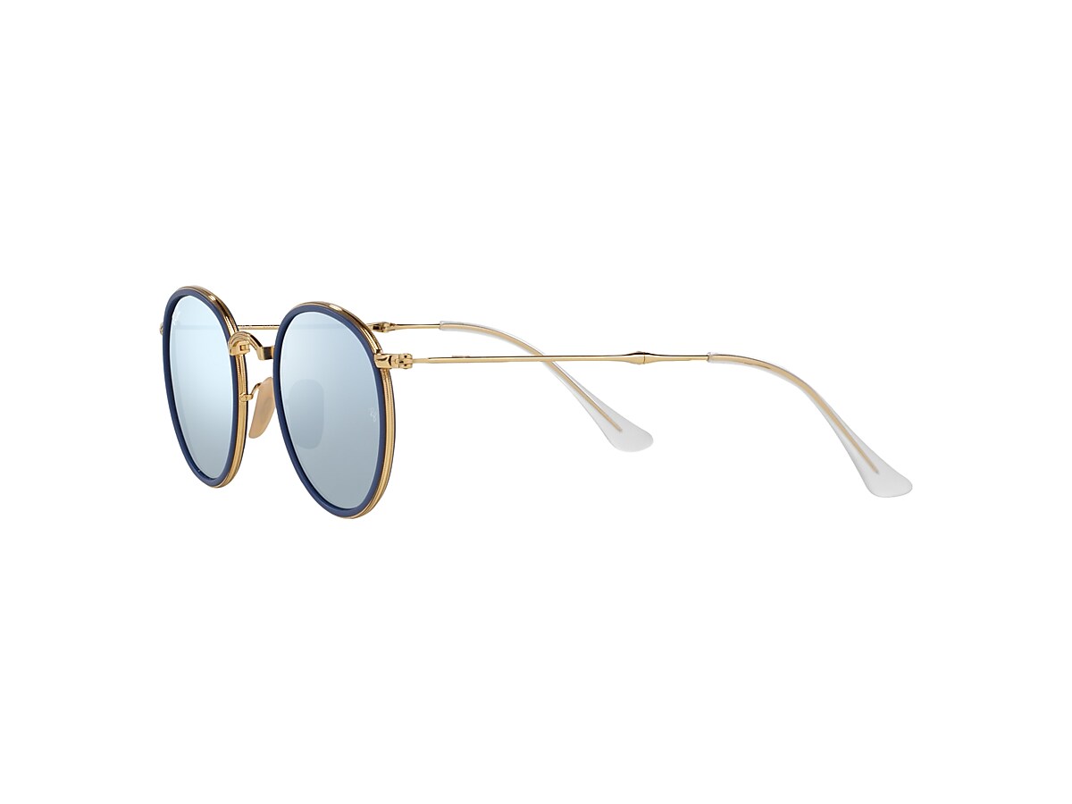 ROUND FOLDING Sunglasses in Gold and Silver RB3517 Ray-Ban® EU
