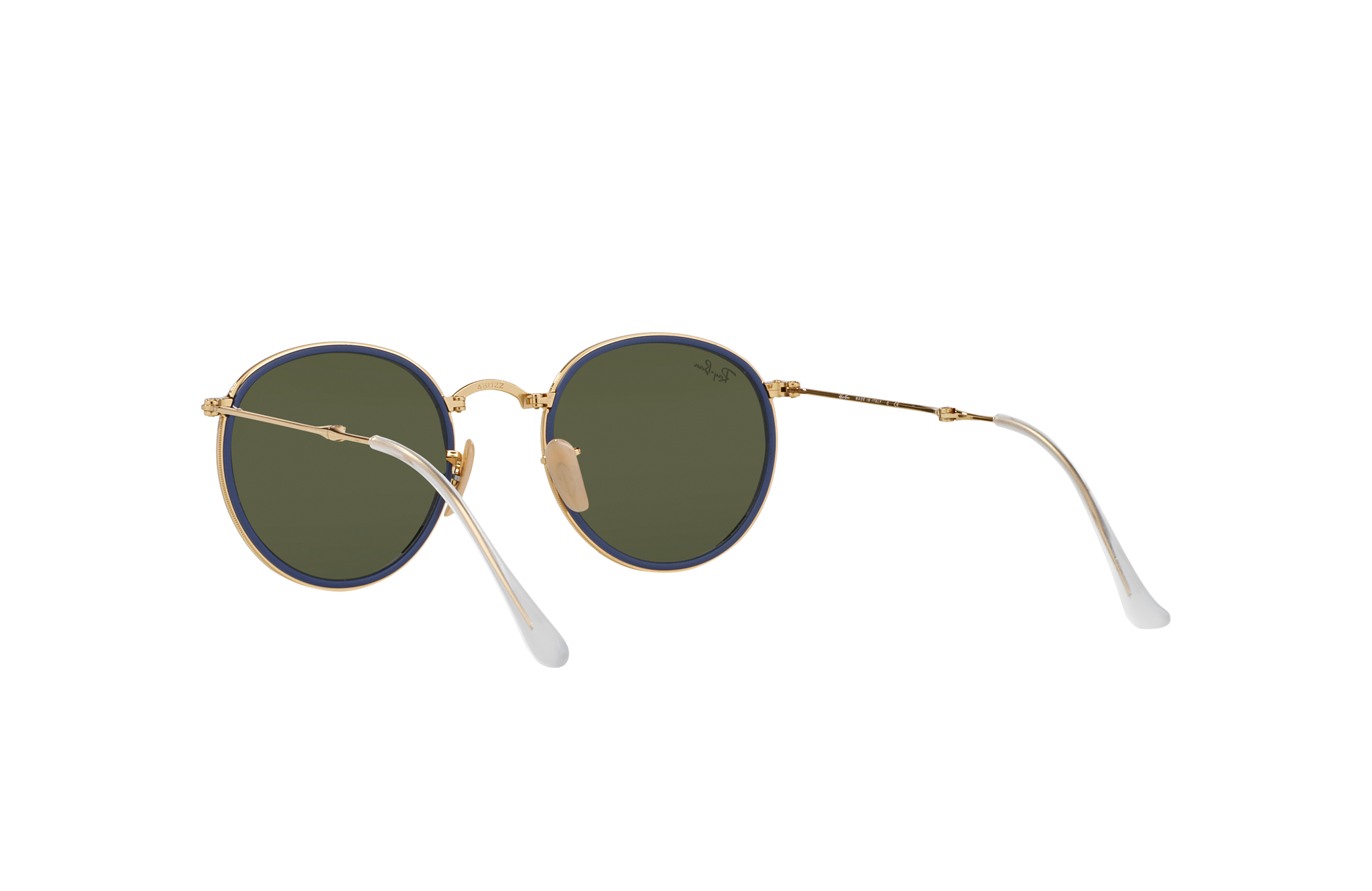 ray ban round folding polarized