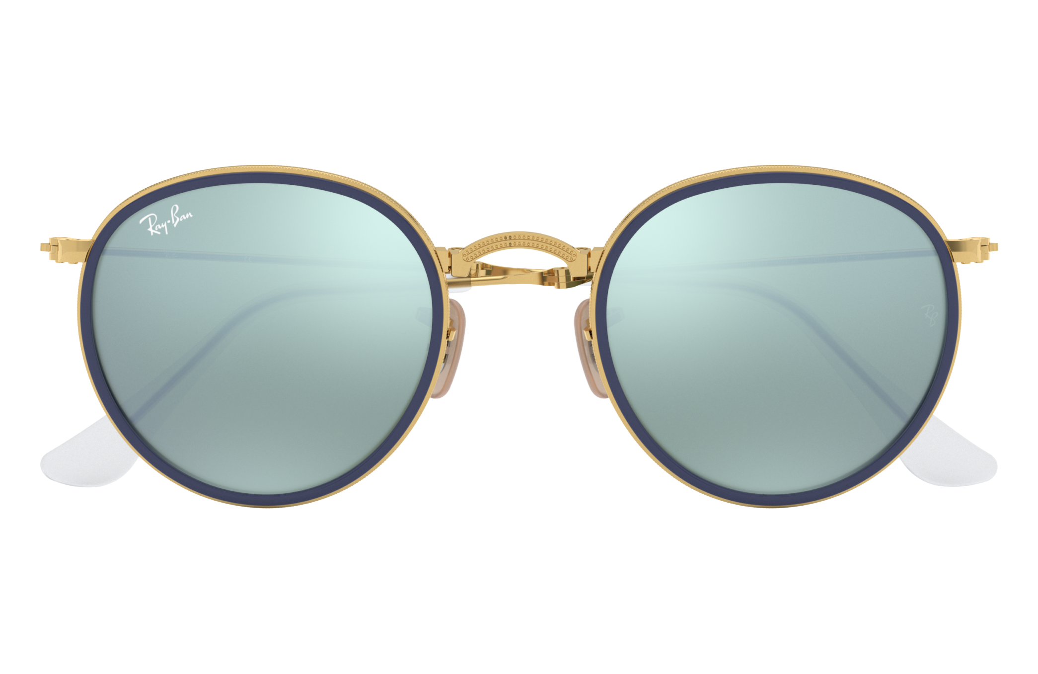 Ray-Ban Round Folding RB3517 Gold 
