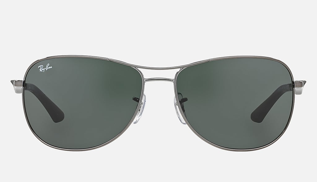 Rb3519 Sunglasses in Gunmetal and Green | Ray-Ban®