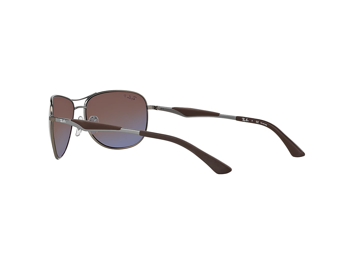 Rb3519 Sunglasses in Gunmetal and Brown | Ray-Ban®
