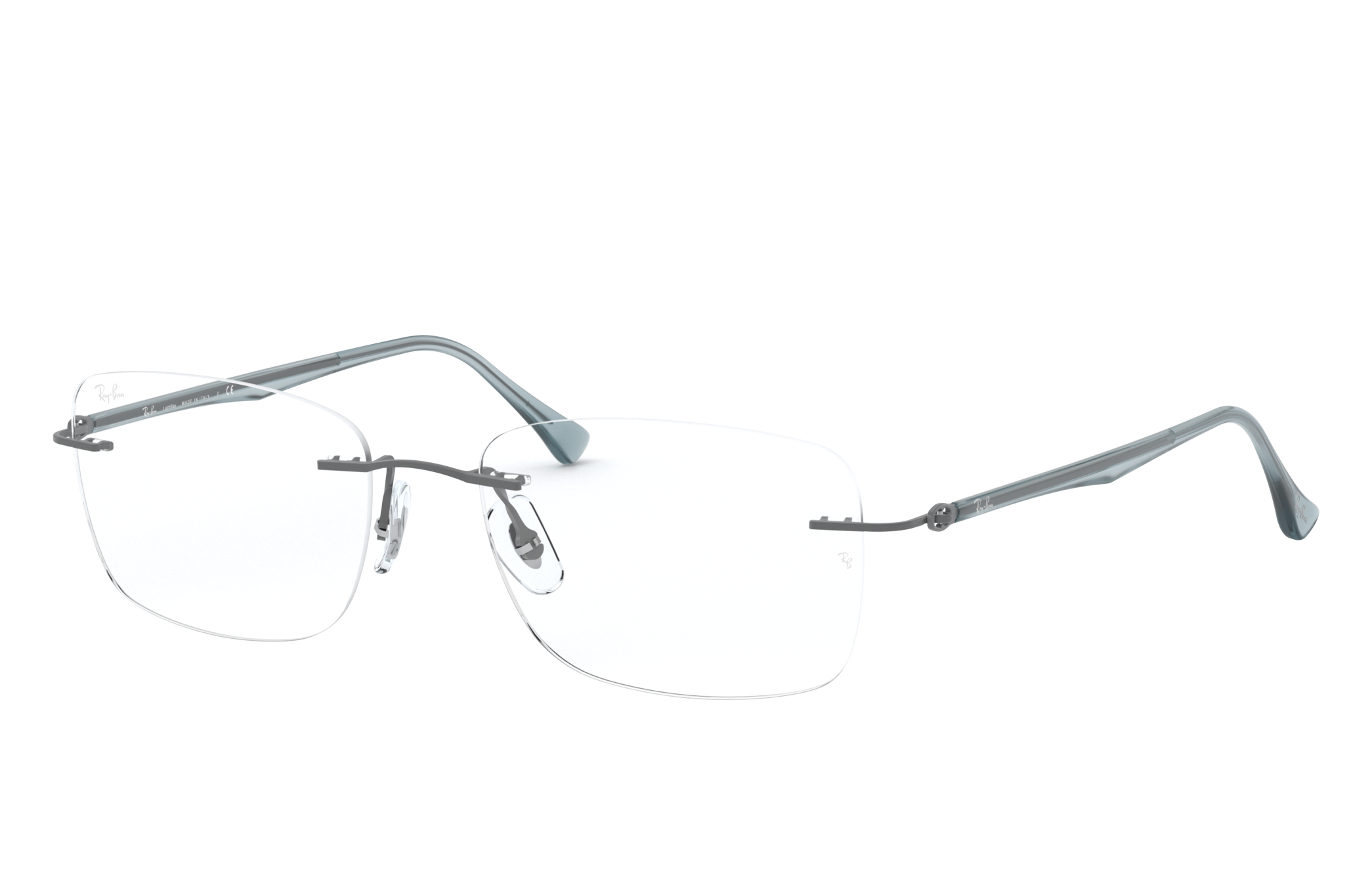 frameless ray ban sunglasses