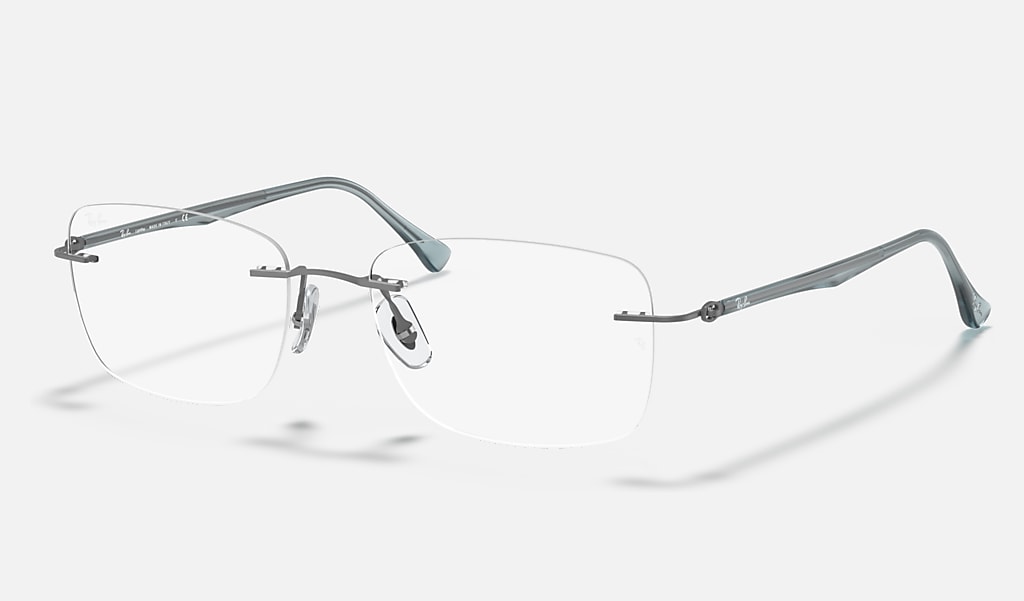 Rb8725 Optics Eyeglasses with Sand Gunmetal Frame | Ray-Ban®