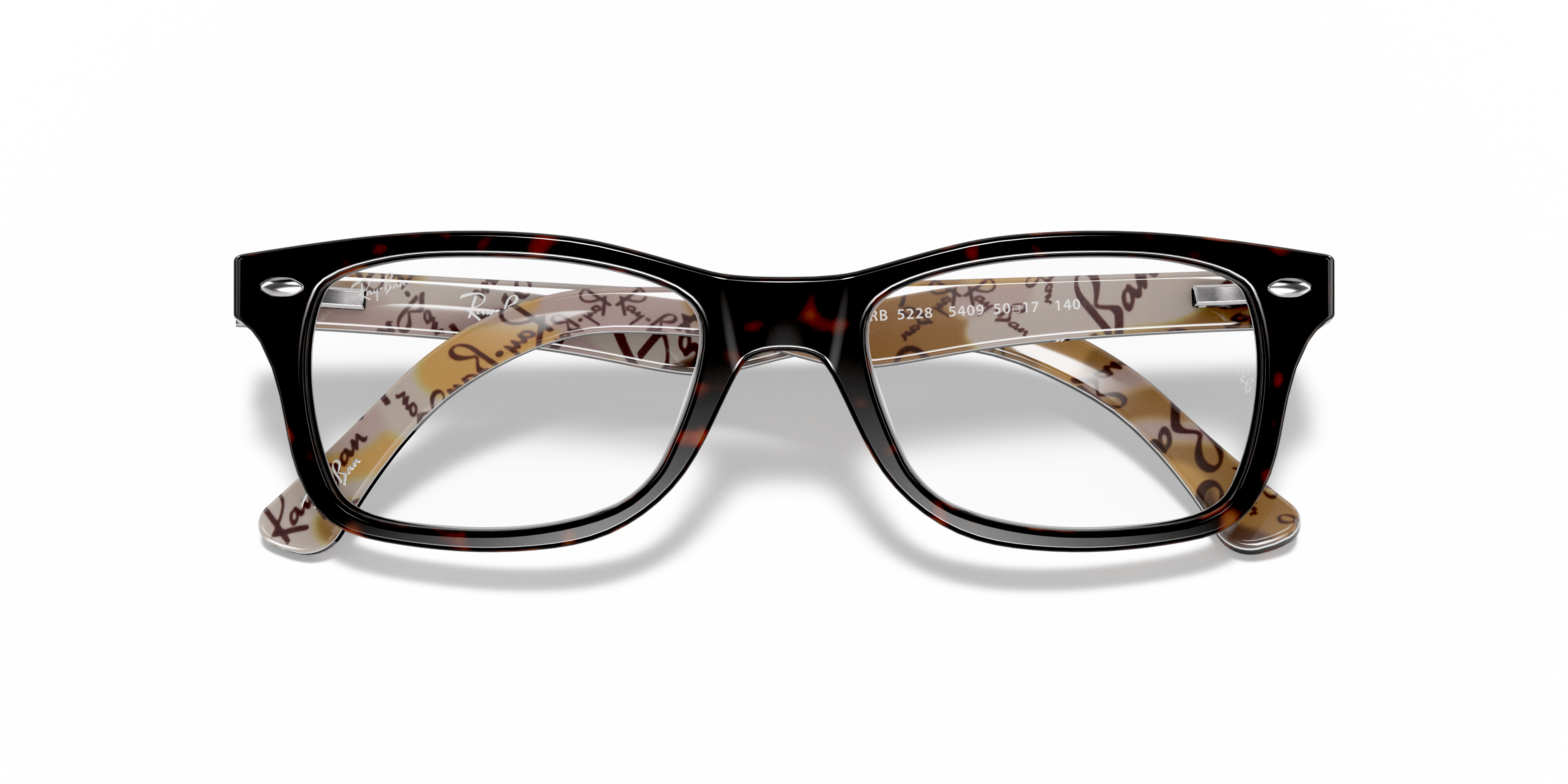 Rb5228 Optics Eyeglasses with Tortoise Frame | Ray-Ban®
