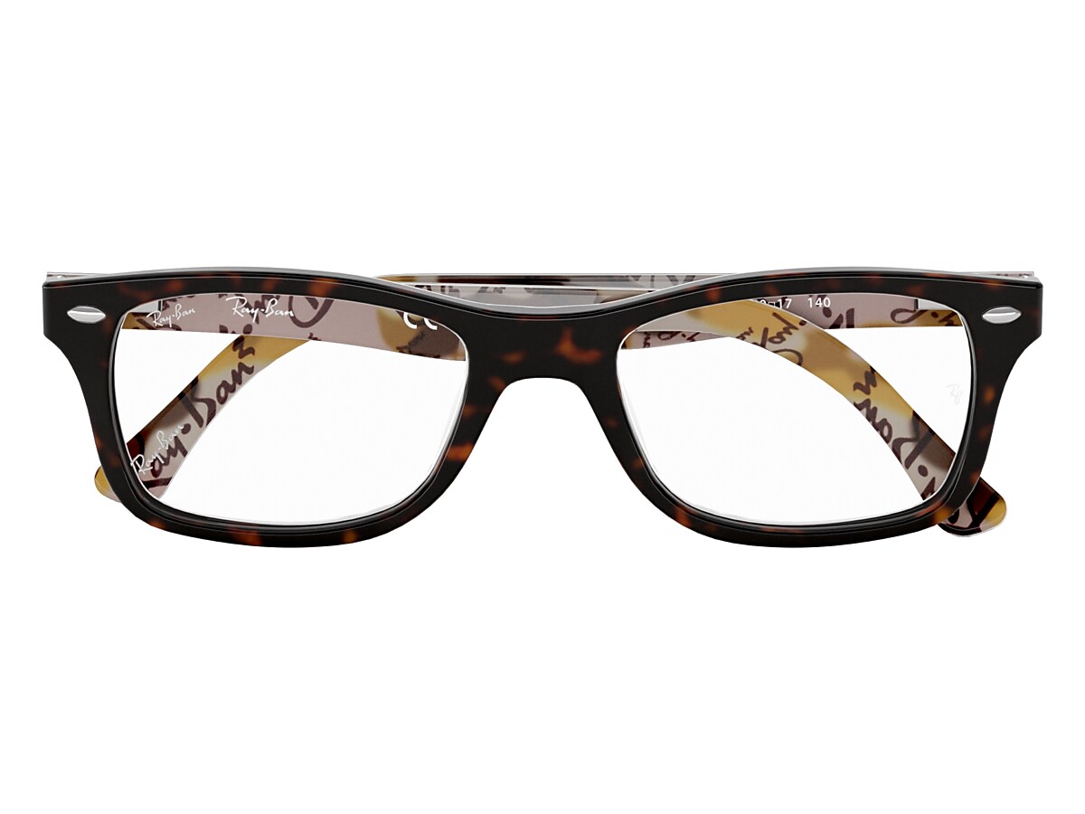 Rb5228 Optics Eyeglasses with Tortoise Frame | Ray-Ban®