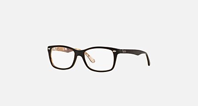 RB5228F Eyeglasses with Black Frame - RB5228F | Ray-Ban®