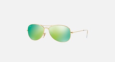 COCKPIT Sunglasses in Gunmetal and G-15 Green - RB3362 | Ray