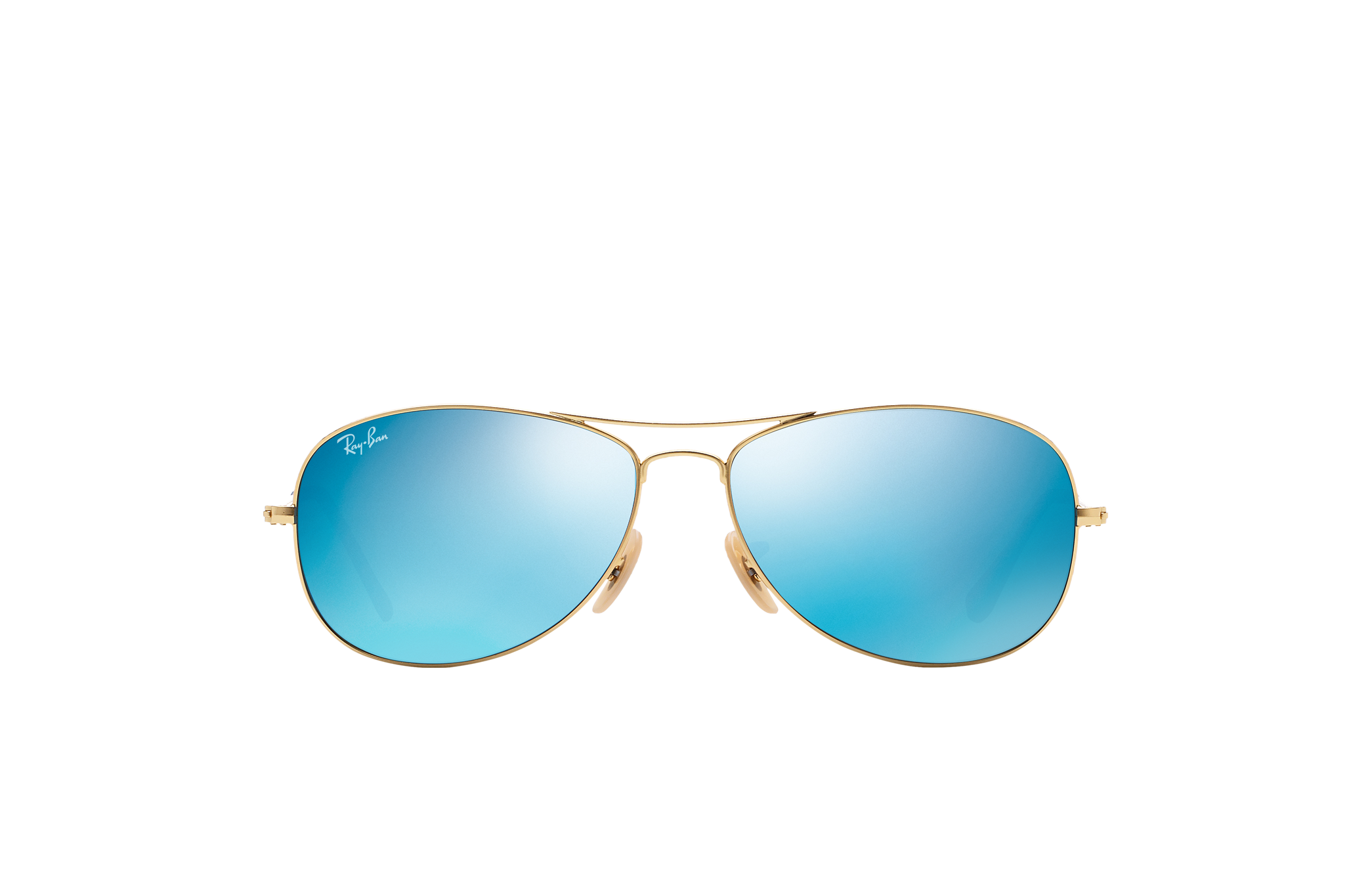 ray ban cockpit gold