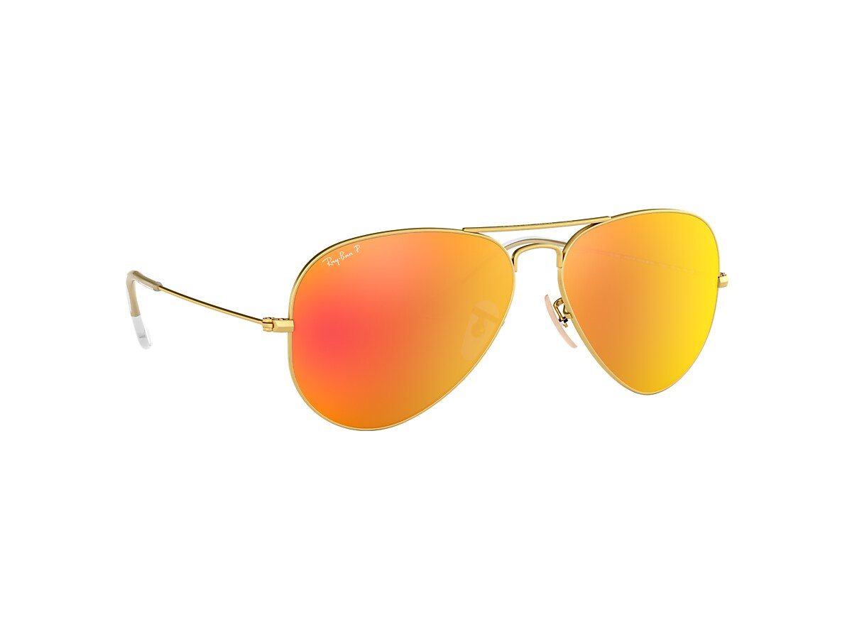 AVIATOR LENSES Sunglasses in Gold and - RB3025 | US