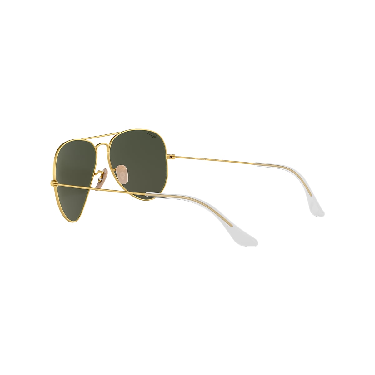 AVIATOR FLASH LENSES Sunglasses in Gold and Green - RB3025 | Ray