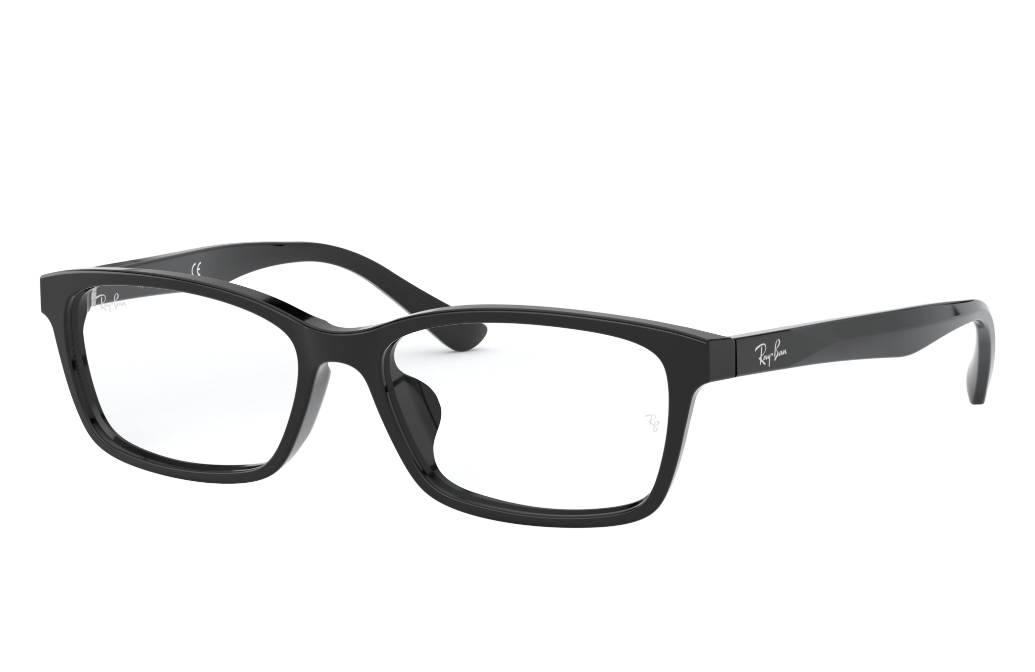 black and white ray ban eyeglasses