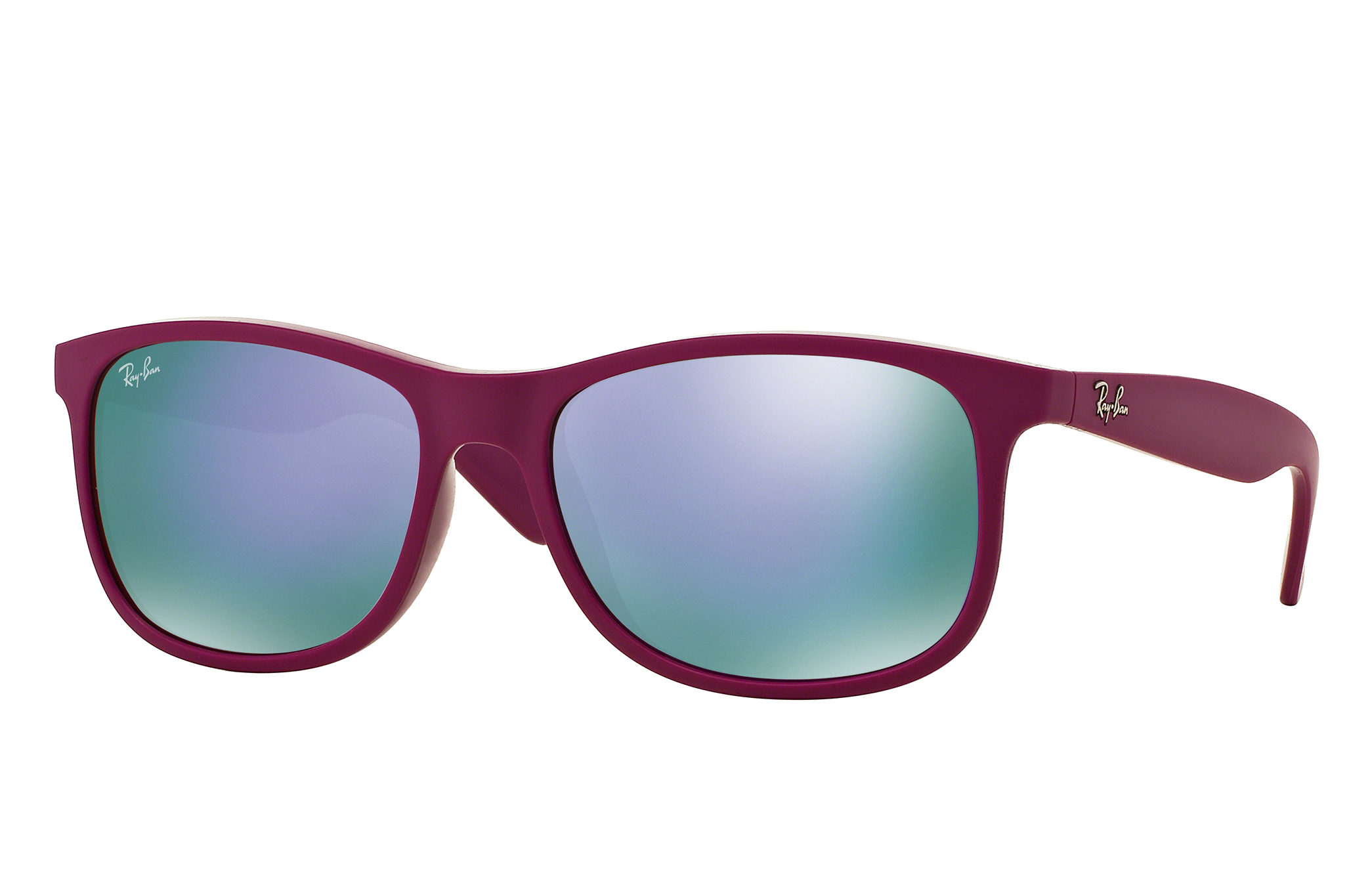 Andy Sunglasses in Violet and Violet | Ray-Ban®