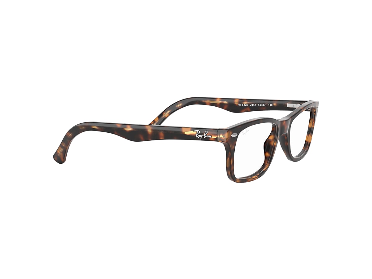 Onzorgvuldigheid Streng Je zal beter worden Rb5228 Optics Eyeglasses with Dark Havana Frame | Ray-Ban®