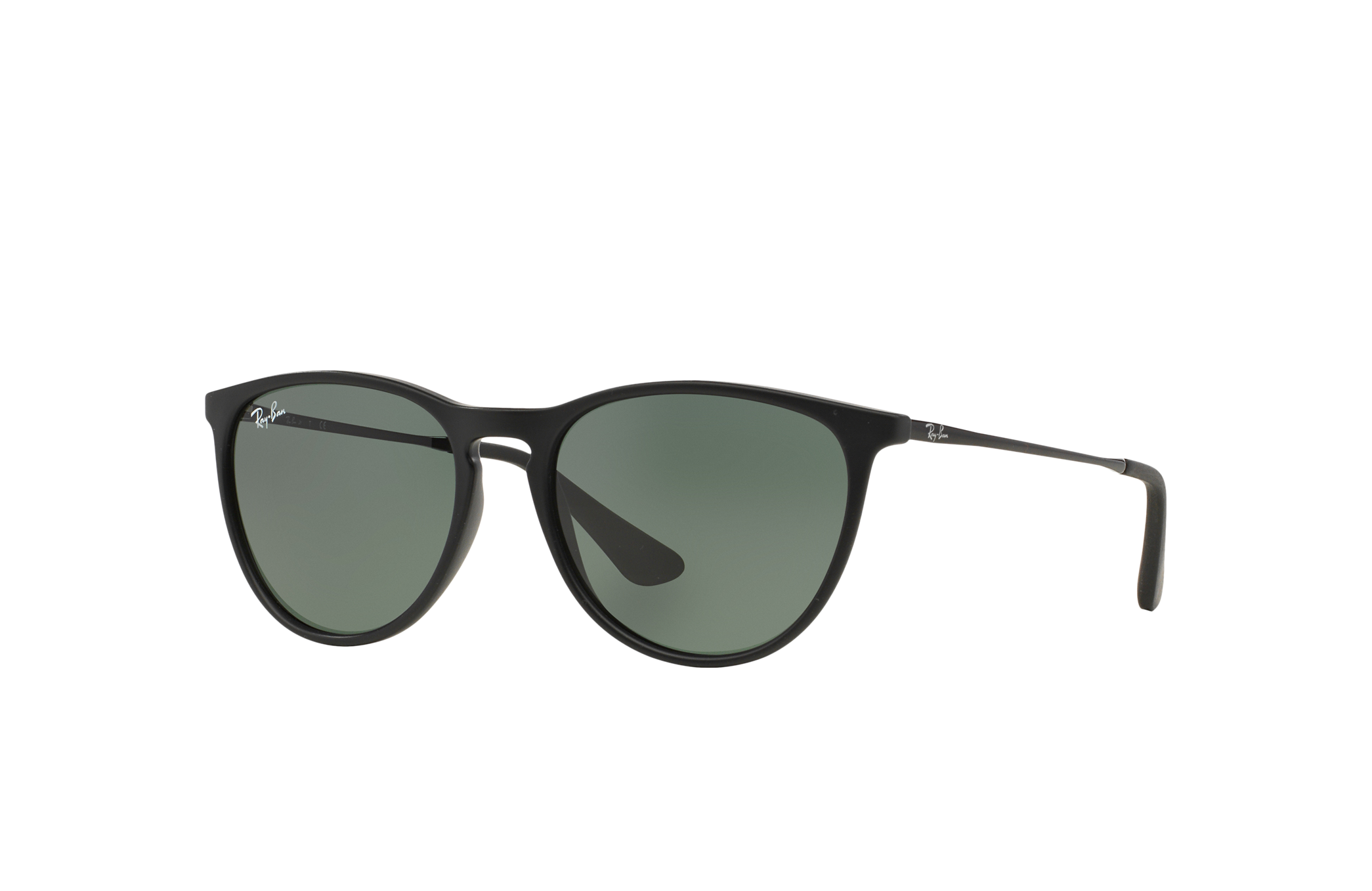 ray ban erika rubber black