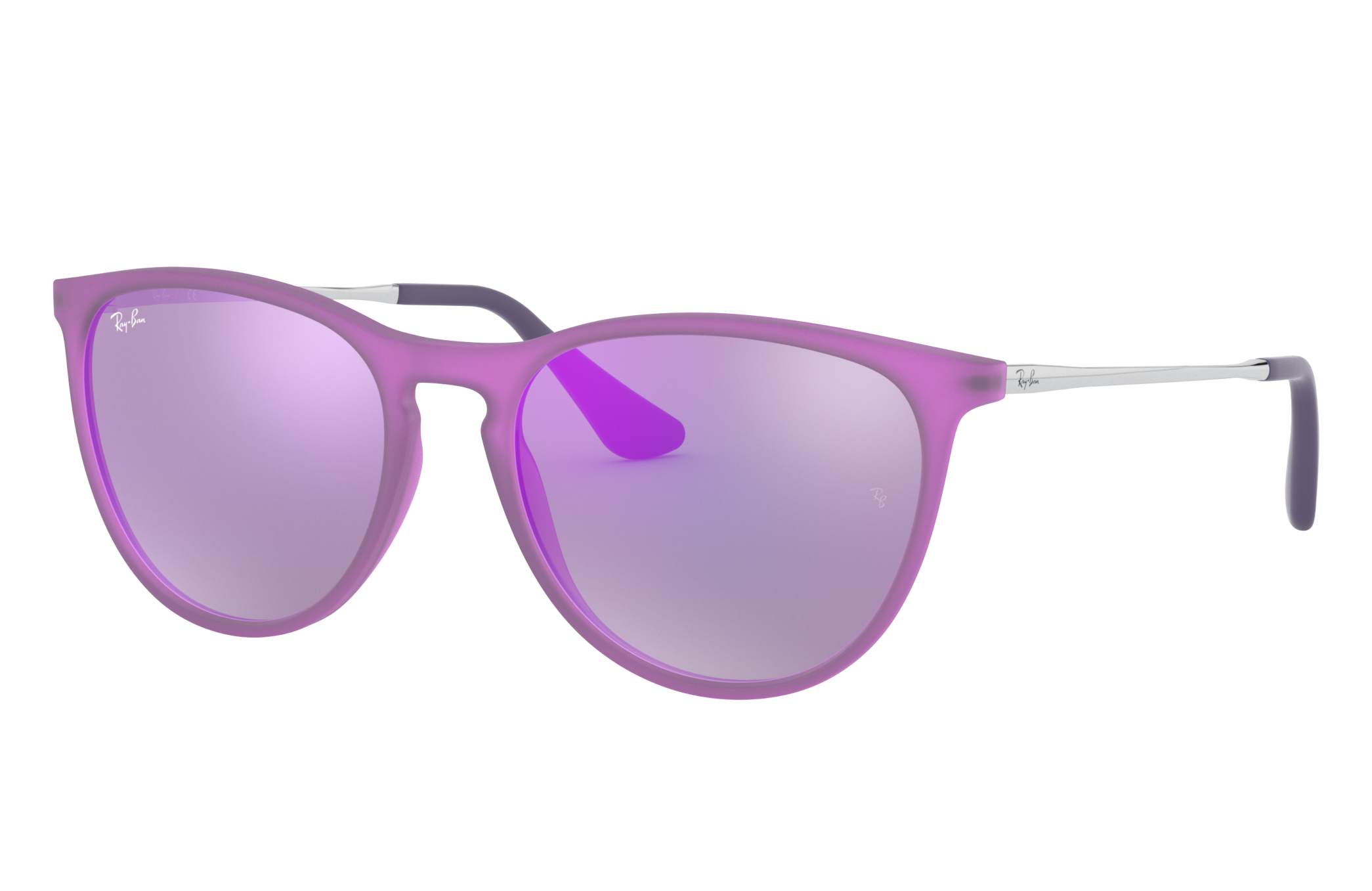 purple lens ray bans