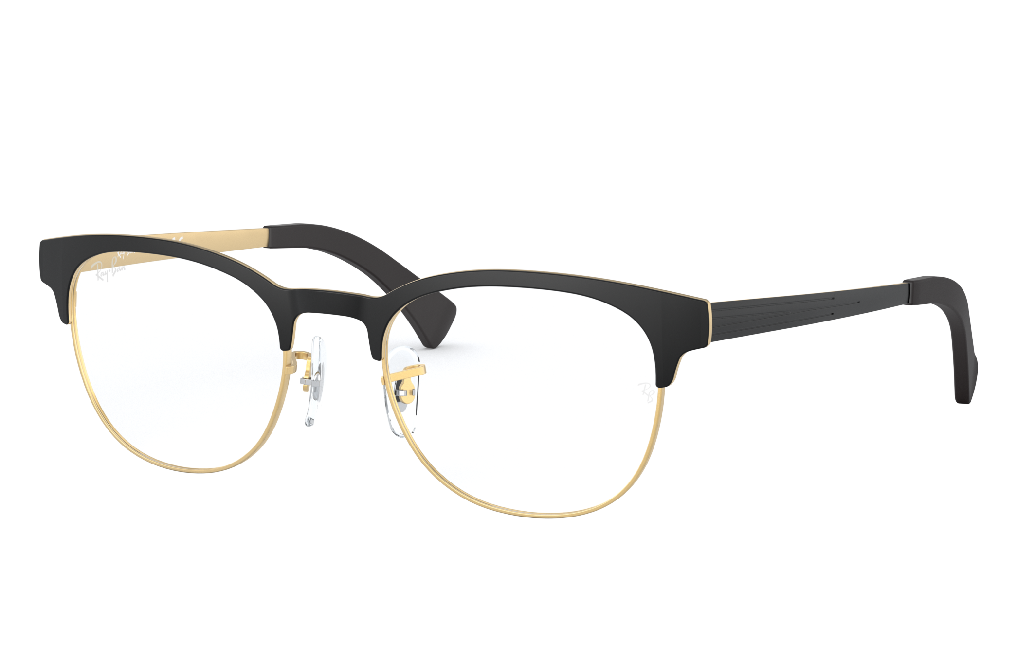 Rb6317 Optics Eyeglasses with Black On Gold Frame | Ray-Ban®