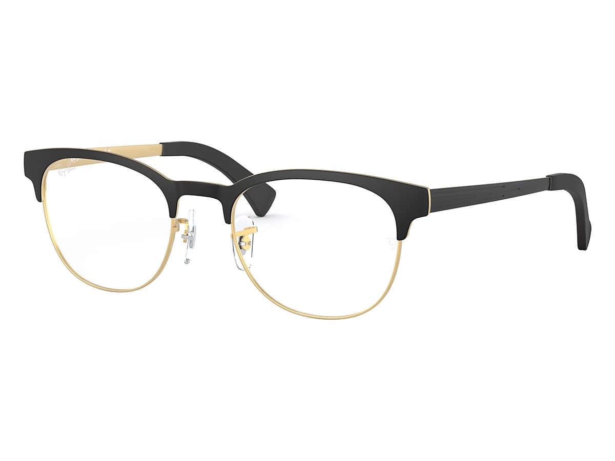 Rb6317 Optics Eyeglasses with Black On Gold Frame | Ray-Ban®