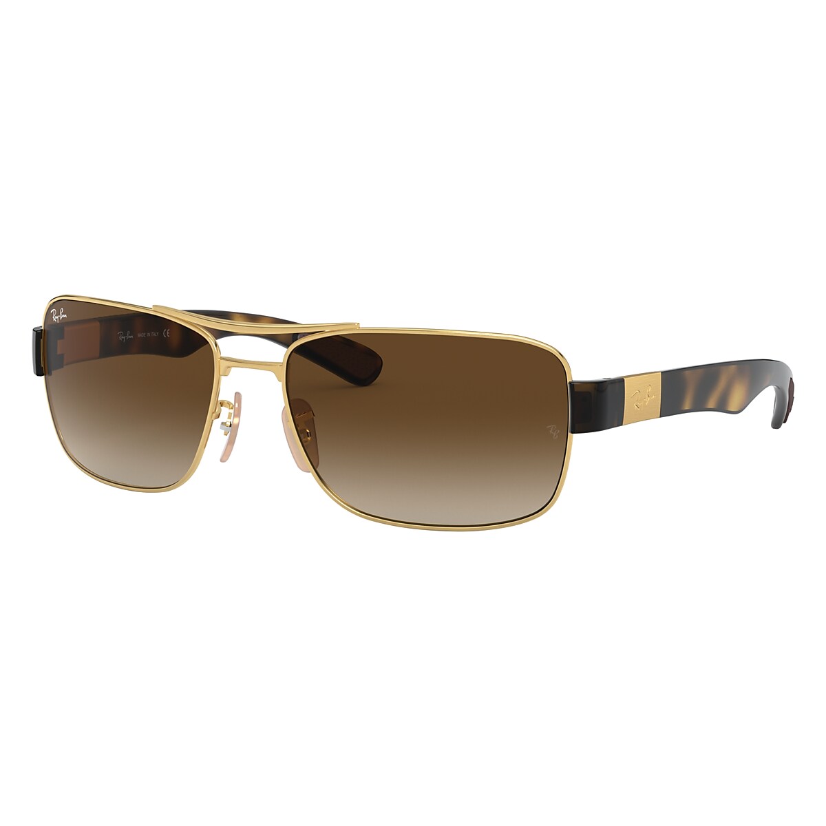 Rb3522 Sunglasses in Gold and Brown | Ray-Ban®