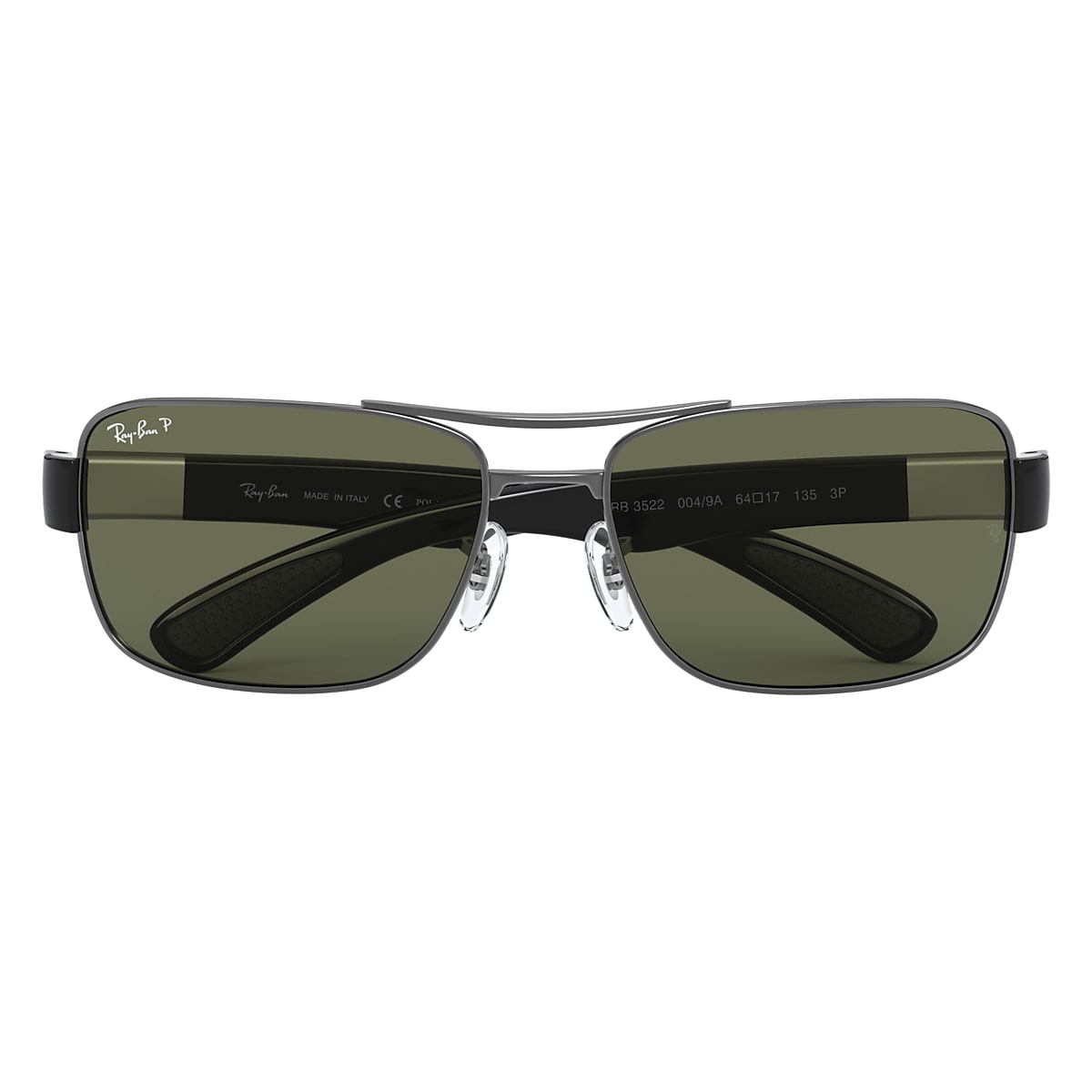 RB3522 Sunglasses in Gunmetal and Green - RB3522 | Ray-Ban® US