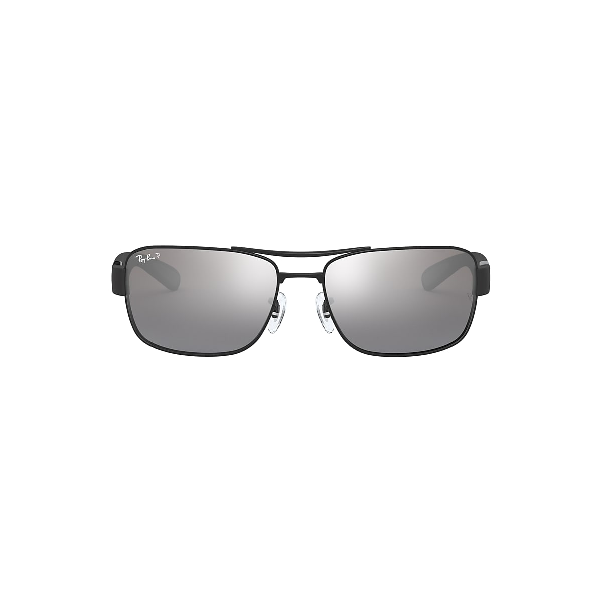 RB3522 Sunglasses in Black and Silver - RB3522 | Ray-Ban® US
