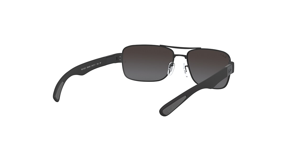 RB3522 Sunglasses in Black and Silver - RB3522 | Ray-Ban® US RB3522 Sunglasses in Black and Silver - RB3522 | Ray-Ban® US