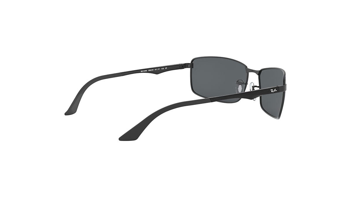  Ray-Ban Gafas de sol rectangulares de metal RB3498